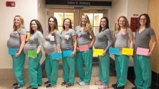 „Ansteckende“ Arbeit: 9 Säuglingsschwestern in Geburtsklinik gleichzeitig Schwanger